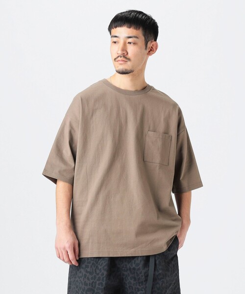 B:MING by BEAMS(ビーミングバイビームス)の「ヘビーウエイト ドロップショルダー Tシャツ 9.0oz(Tシャツ/カットソー・メンズ・ベージュ/ネイビー/オフホワイト/ブラック/ブラウン系その他5・S/M/L/XL)」の3枚目の写真
