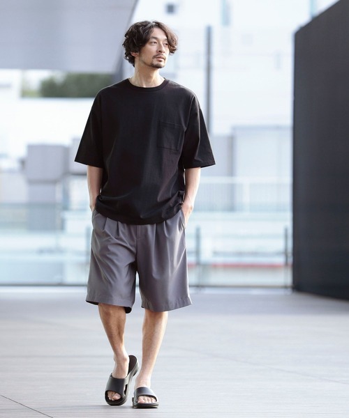 B:MING by BEAMS(ビーミングバイビームス)の「ヘビーウエイト ドロップショルダー Tシャツ 9.0oz(Tシャツ/カットソー・メンズ・ベージュ/ネイビー/オフホワイト/ブラック/ブラウン系その他5・S/M/L/XL)」の8枚目の写真