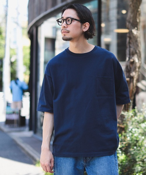 B:MING by BEAMS(ビーミングバイビームス)の「ヘビーウエイト ドロップショルダー Tシャツ 9.0oz(Tシャツ/カットソー・メンズ・ベージュ/ネイビー/オフホワイト/ブラック/ブラウン系その他5・S/M/L/XL)」の10枚目の写真