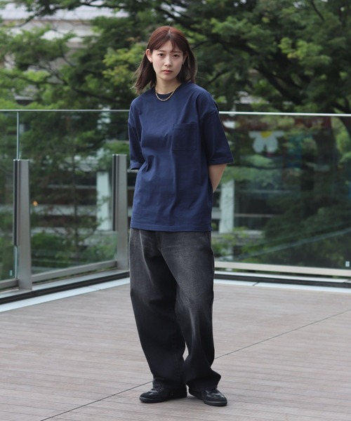 B:MING by BEAMS(ビーミングバイビームス)の「ヘビーウエイト ドロップショルダー Tシャツ 9.0oz(Tシャツ/カットソー・メンズ・ベージュ/ネイビー/オフホワイト/ブラック/ブラウン系その他5・S/M/L/XL)」の12枚目の写真