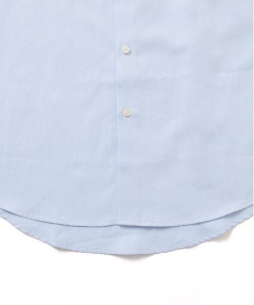 GLAZOS（グラソス）の「【大人向けサイズあり】オックス・ボタンダウンシャツ（シャツ/ブラウス・キッズ・ホワイト/サックスブルー・XS/L/M/S）」の4枚目の写真
