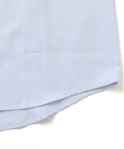 GLAZOS（グラソス）の「【大人向けサイズあり】オックス・ボタンダウンシャツ（シャツ/ブラウス・キッズ・ホワイト/サックスブルー・XS/L/M/S）」の5枚目の写真