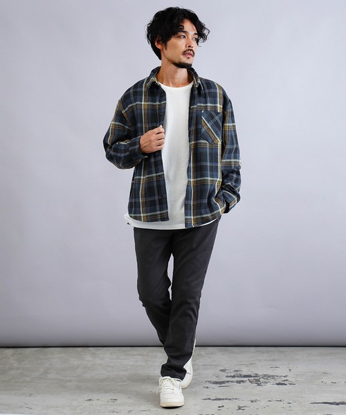 jiggys shop(ジギーズショップ)の「裏ボアネルチェックシャツ(シャツ/ブラウス・メンズ・ブラウン系その他/ブラック系その他/ブルー系その他/ブラック系その他2・X-LARGE/MEDIUM/LARGE)」の22枚目の写真