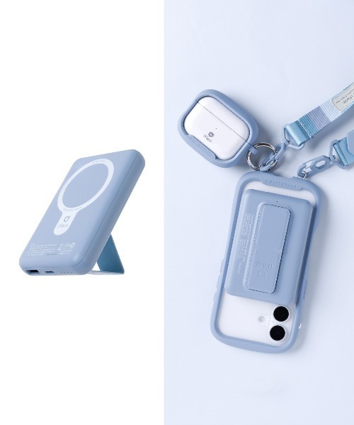 iFace MagSynq MagSafe対応 モバイルバッテリー 5000mAh 充電器