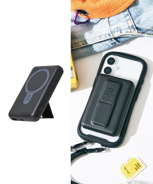 iFace MagSynq MagSafe対応 モバイルバッテリー 5000mAh 充電器