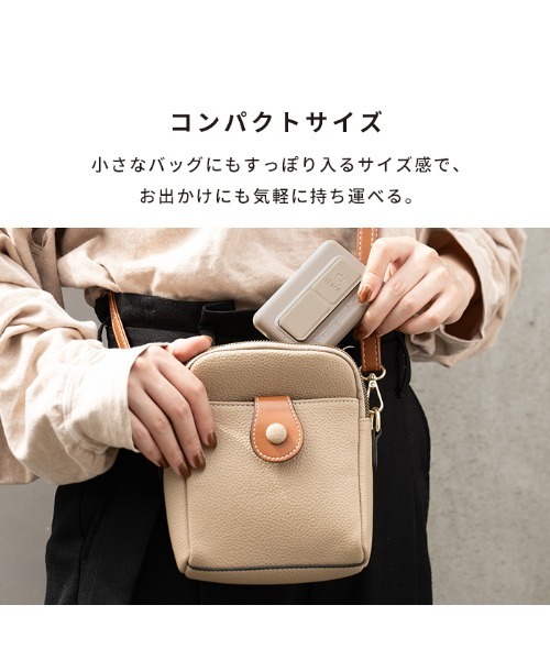 iFace（アイフェイス）の「iFace MagSynq MagSafe対応 モバイルバッテリー 5000mAh 充電器（スマホグッズ・レディース・ベージュ/ホワイト/ピンク/サックスブルー・FREE）」の10枚目の写真