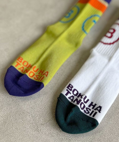 MARKEY'S（マーキーズ）の「【BOKU HA TANOSII】ラメラインソックス/おとな23-25cm（ソックス/靴下・レディース・ホワイト/ミント・L）」の7枚目の写真
