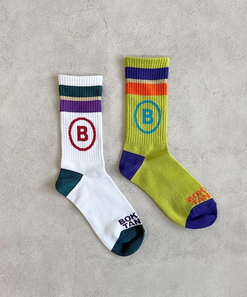 MARKEY'S（マーキーズ）の「【BOKU HA TANOSII】ラメラインソックス/おとな23-25cm（ソックス/靴下・レディース・ホワイト/ミント・L）」の9枚目の写真