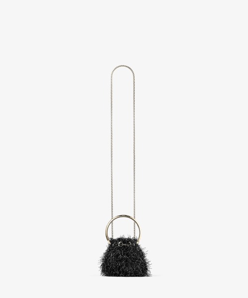 JIMMY CHOO（ジミーチュウ）の「MICRO BON BON（ショルダーバッグ・レディース・レッド/ブラック・ONE SIZE）」の6枚目の写真