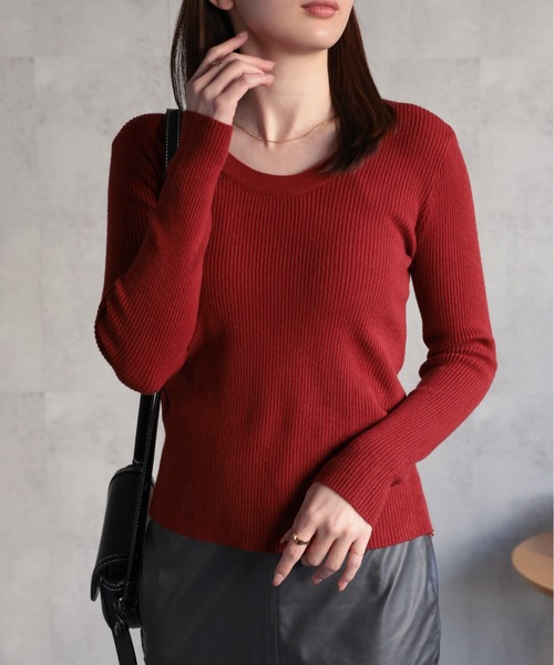 model:162cm　着用サイズ：F