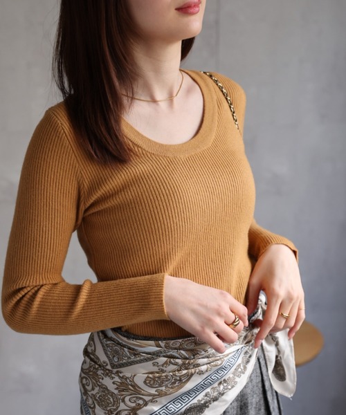 model:162cm　着用サイズ：F