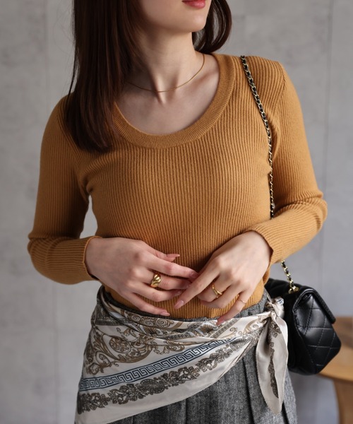 model:162cm　着用サイズ：F
