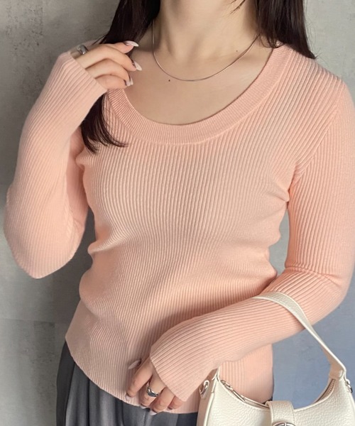 model:158cm　着用サイズ：F