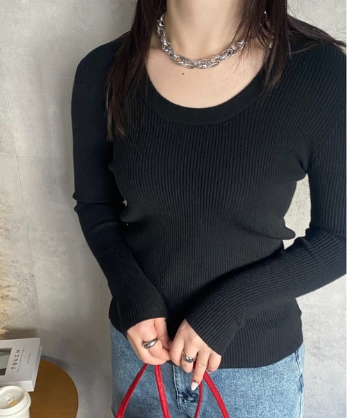 model:158cm　着用サイズ：F