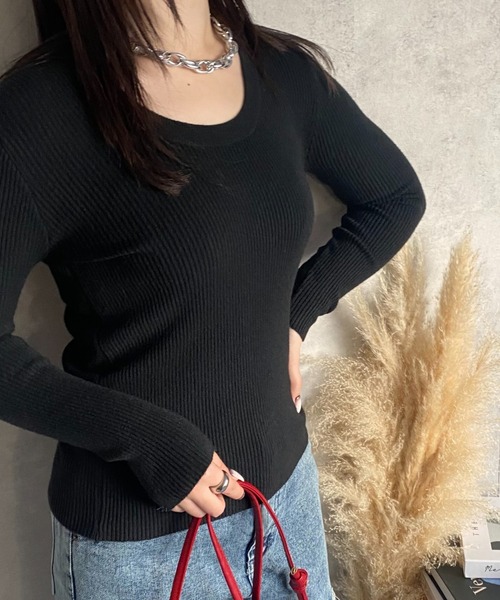 model:158cm　着用サイズ：F