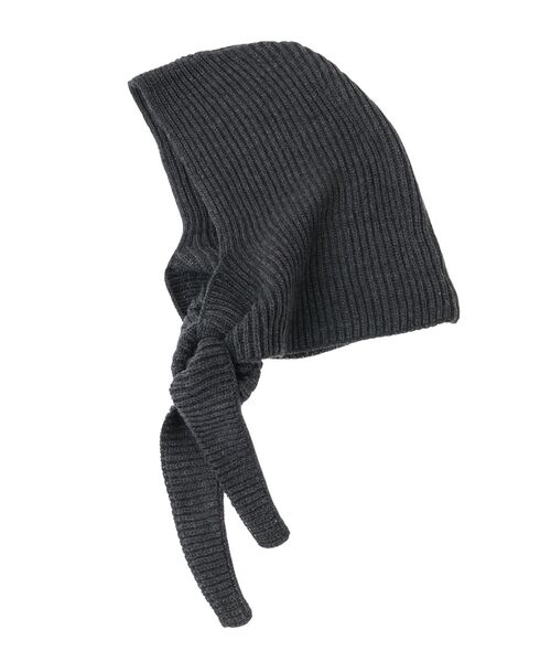 Green　Parks（グリーンパークス）の「・リブニットバラクラバ（ハット・レディース・チャコールグレー/ブラック/ピンク系その他2・FREE）」の18枚目の写真