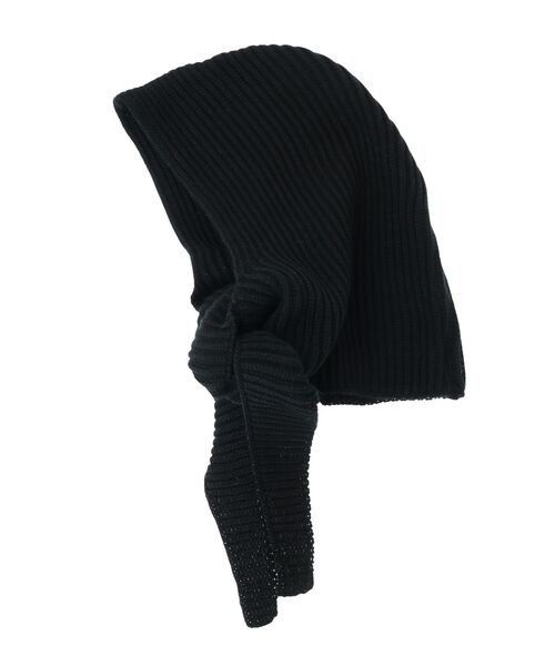 Green　Parks（グリーンパークス）の「・リブニットバラクラバ（ハット・レディース・チャコールグレー/ブラック/ピンク系その他2・FREE）」の19枚目の写真