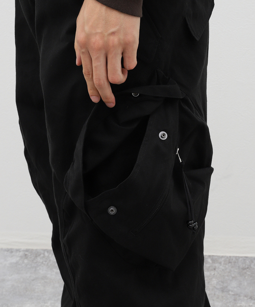 NVRFRGT / ネヴァーフォーゲット】3D TWISTED CARGO PANTS