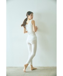 me.（ミードット）の「me. / ミードット コットンテレコインナー レギンス(10分丈) me-18158 HPI（レギンス/スパッツ）」