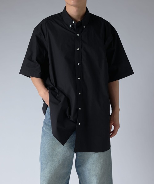 Lui's(ルイス)の「CHEMISE Lui's タイプライター S/S Big shirts(シャツ/ブラウス・メンズ・ホワイト/ブラック・FREE)」の2枚目の写真