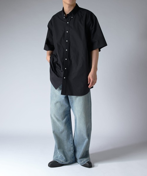 Lui's(ルイス)の「CHEMISE Lui's タイプライター S/S Big shirts(シャツ/ブラウス・メンズ・ホワイト/ブラック・FREE)」の15枚目の写真