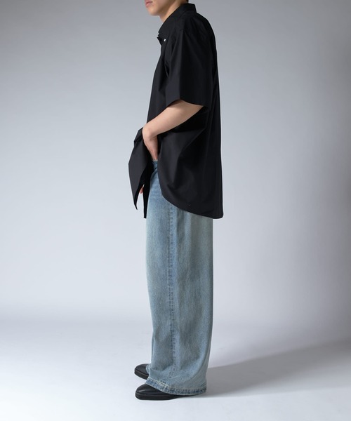 Lui's(ルイス)の「CHEMISE Lui's タイプライター S/S Big shirts(シャツ/ブラウス・メンズ・ホワイト/ブラック・FREE)」の16枚目の写真