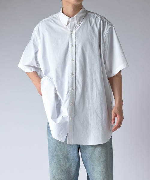 Lui's(ルイス)の「CHEMISE Lui's タイプライター S/S Big shirts(シャツ/ブラウス・メンズ・ホワイト/ブラック・FREE)」の3枚目の写真