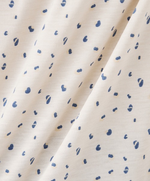 Petit Honfleur（プチオンフルール）の「フリル衿ドットプルオーバー（Tシャツ/カットソー・レディース・ネイビー/ブラック/アイボリー・M/L）」の11枚目の写真