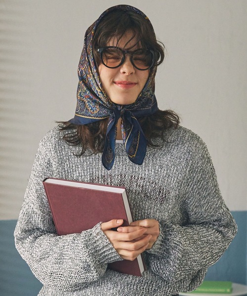 アソート ヴィンテージライク 大判マルチ スカーフ MONO-MART LADY'S