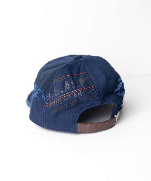 AVIREX(アヴィレックス)の「/AVIREX/Dameg Cap(キャップ・メンズ・ネイビー/オリーブ・FREE)」の8枚目の写真