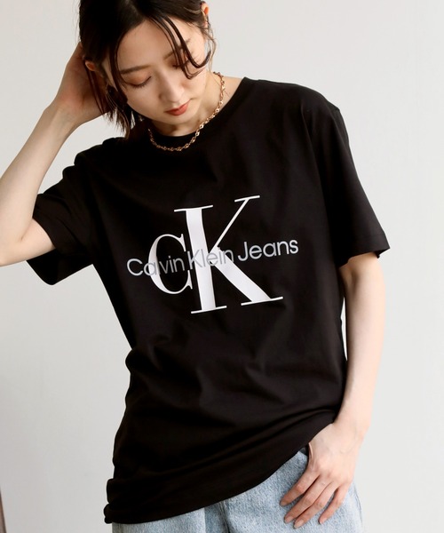 カルバンクライン コア モノグラム ロゴ ポケット 半袖 Tシャツ Calvin Klein Jeans/ カルバンクラインジーンズ CK モノグラム