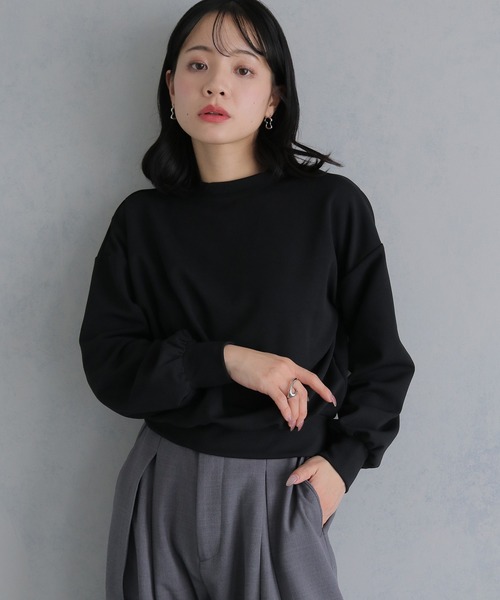 cheriella(シェリエラ)の「【cheriella】2WAYカットジョーゼットバックデザイントップス 2-WAY CUT GEORGETTE BACK DESIGN TOPS(Tシャツ/カットソー・レディース・ブラック/ライトグレー/ホワイト・M)」の18枚目の写真