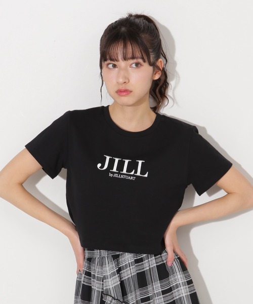 JILL by JILL STUART(ジルバイジルスチュアート)の「◇ショート丈刺繍ロゴTシャツオーガニックコットン(Tシャツ/カットソー・レディース・ブラック/ピンク系その他/ホワイト系その他/ピンク/シルバー・FREE)」の7枚目の写真