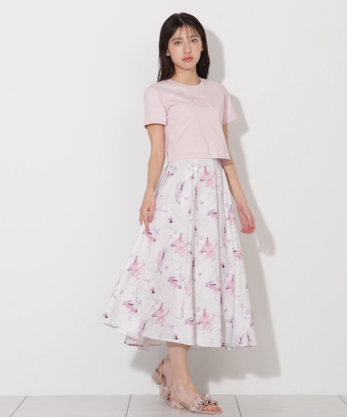 JILL by JILL STUART(ジルバイジルスチュアート)の「◇ショート丈刺繍ロゴTシャツオーガニックコットン(Tシャツ/カットソー・レディース・ブラック/ピンク系その他/ホワイト系その他/ピンク/シルバー・FREE)」の12枚目の写真