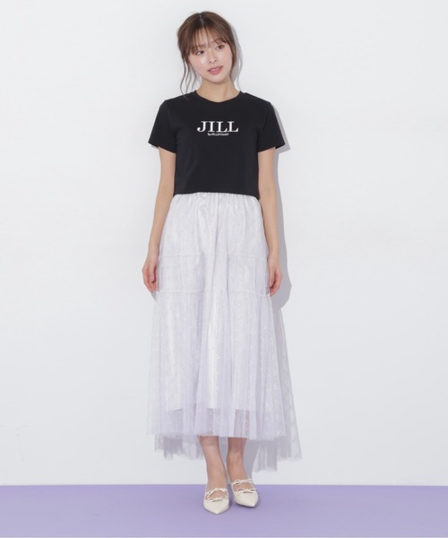 JILLSTUART カットソー JILL by JILL STUART（ジルバイジルスチュアート） tシャツ フロッキー