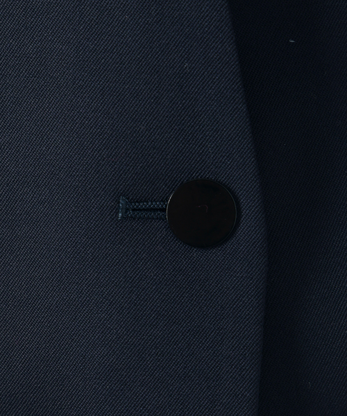 CINOH（チノ）の「CINOH （チノ）Black Formal No Coller ジャケット BKJK-001（ノーカラージャケット・レディース・ネイビー・X-SMALL/SMALL）」の14枚目の写真