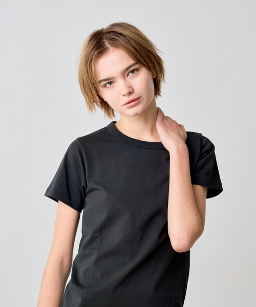 COLONY 2139(コロニートゥーワンスリーナイン)の「32/2コットンテディTシャツ(Tシャツ/カットソー・レディース・サックスブルー/ブラック/ネイビー/グレー/ピンク/ブラウン/ホワイト・MEDIUM/SMALL/LARGE)」の13枚目の写真