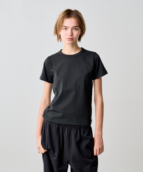 COLONY 2139(コロニートゥーワンスリーナイン)の「32/2コットンテディTシャツ(Tシャツ/カットソー・レディース・サックスブルー/ブラック/ネイビー/グレー/ピンク/ブラウン/ホワイト・MEDIUM/SMALL/LARGE)」の15枚目の写真