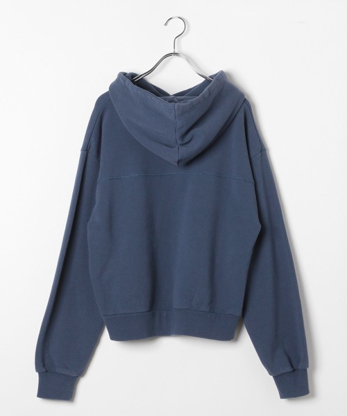 LEPSIM（レプシィム）の「ビンテージ見えフーディー　282401（パーカー・レディース・ライトブルー/ネイビー/ピンク・FREE）」の4枚目の写真