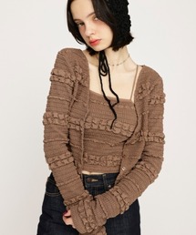 【キャミ付き】 FRONT BUTTON CAMI 2P フロントボタン キャミ 2ピー キャミ セット