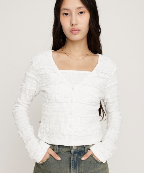 送料無料 日本 キャミ付き】 2 キャミ フロントボタン 2P CAMI BUTTON FRONT トップス