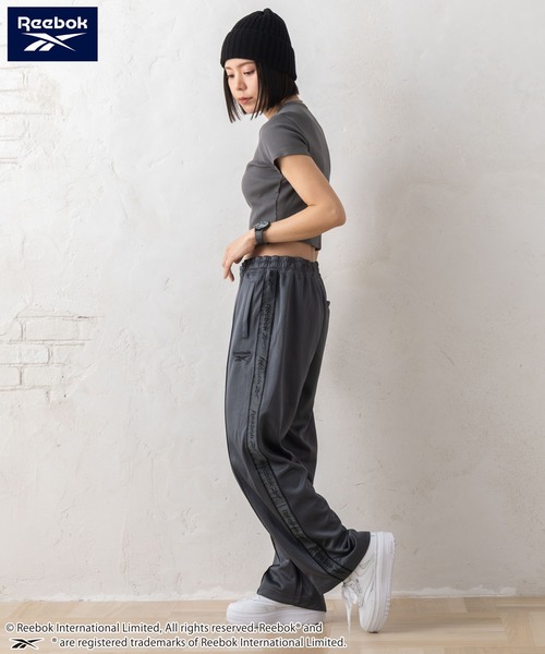 Reebok（リーボック）の「Reebok リーボック ブランド ロゴ ワンポイント 刺繍 スムースジャージ ライン トラックパンツ ジャージパンツ（その他パンツ・メンズ・サックスブルー/ネイビー/チャコール/ブラック・LL/L/M）」の11枚目の写真