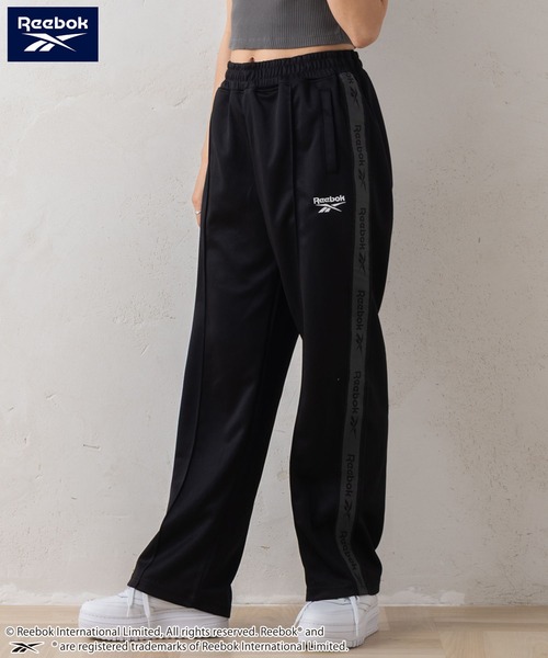 Reebok（リーボック）の「Reebok リーボック ブランド ロゴ ワンポイント 刺繍 スムースジャージ ライン トラックパンツ ジャージパンツ（その他パンツ・メンズ・サックスブルー/ネイビー/チャコール/ブラック・LL/L/M）」の5枚目の写真