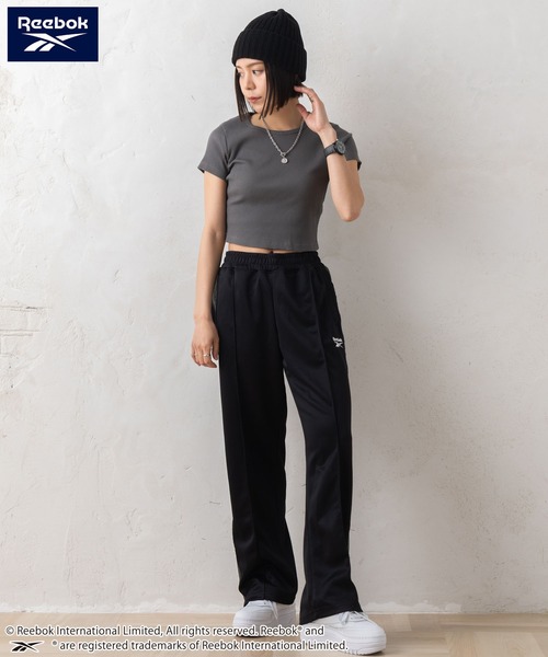 Reebok リーボック ジャージ　パンツ　Mサイズ　新品　ブラック Reebok リーボック ジャージパンツ トラックパンツ メンズ
