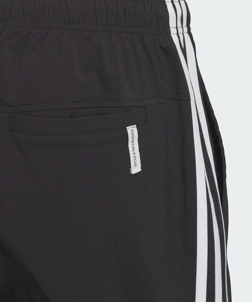 adidas（アディダス）の「エッセンシャルズ プラス ルーズフィット スリーストライプス ウーブンショーツ / アディダス adidas（その他パンツ・メンズ・ライトブラウン/グレー/ブラック・XX-LARGE/X-LARGE/LARGE/MEDIUM/SMALL/3XL）」の6枚目の写真