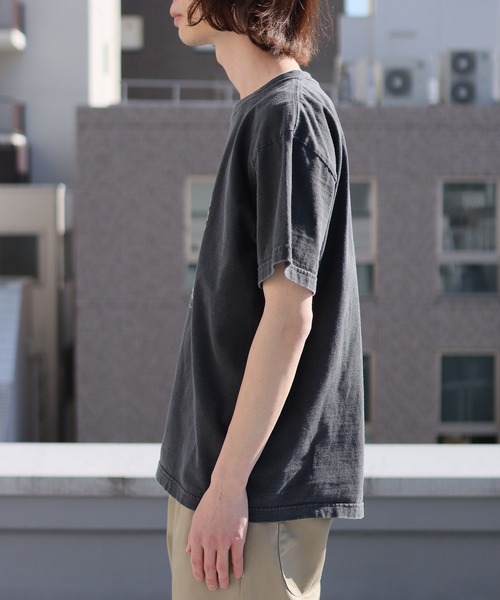GOOD ROCK SPEED(グッドロックスピード)の「GOOD ROCK SPEED/グッドロックスピード MOTORCYCLES T-SHIRT(Tシャツ/カットソー・レディース・チャコール・M/L/XL)」の3枚目の写真