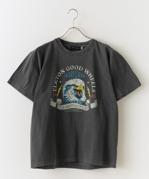 GOOD ROCK SPEED(グッドロックスピード)の「GOOD ROCK SPEED/グッドロックスピード MOTORCYCLES T-SHIRT(Tシャツ/カットソー・レディース・チャコール・M/L/XL)」の13枚目の写真
