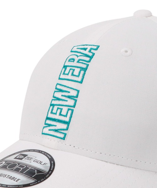 美品【ニューエラ×ゾーイ】限定コラボ ミニマル ロゴ キャップ ゴルフ 紺×白 NEW ERA コラボ ニューエラ ゴルフ NEWERA GOLF ボールマーカー