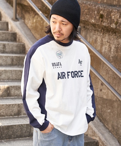 DISCUS ATHLETIC（ディスカス　アスレチック）の「DISCUS ATHLETIC ユニフォームロンT（Tシャツ/カットソー・メンズ・ブラック/ネイビー・M）」の2枚目の写真