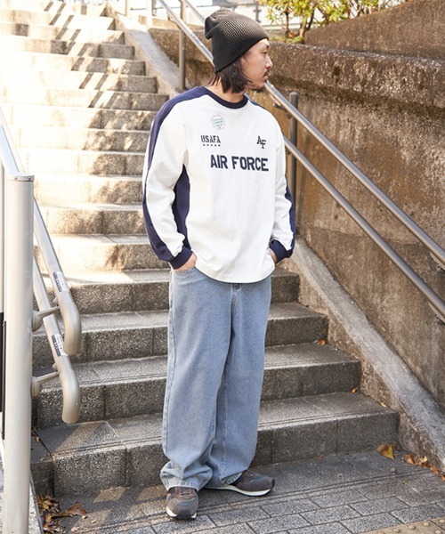 DISCUS ATHLETIC（ディスカス　アスレチック）の「DISCUS ATHLETIC ユニフォームロンT（Tシャツ/カットソー・メンズ・ブラック/ネイビー・M）」の8枚目の写真